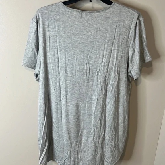 Juju Jams Claire Heather Short Sleeve Top NEW size X Large - Picture 5 of 6